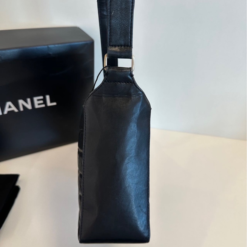 Chanel vintage 冰格單肩包-6
