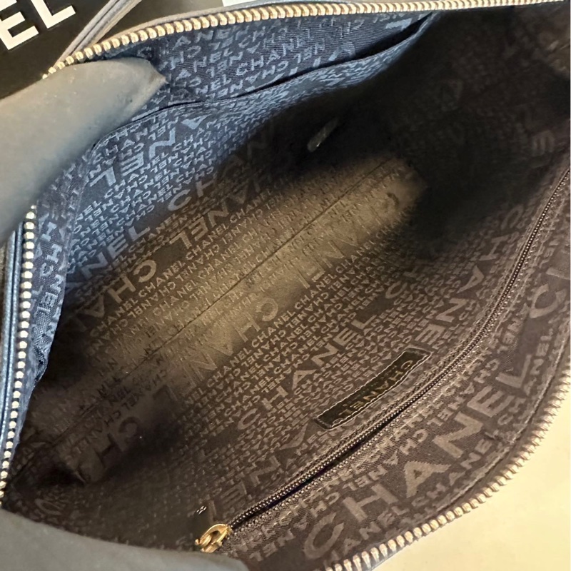 Chanel vintage 冰格單肩包-18