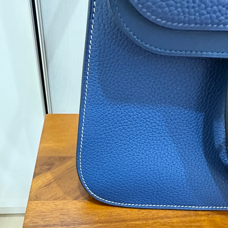 ꧁ Hermès🔹Halzan 31🔹藍꧂-9