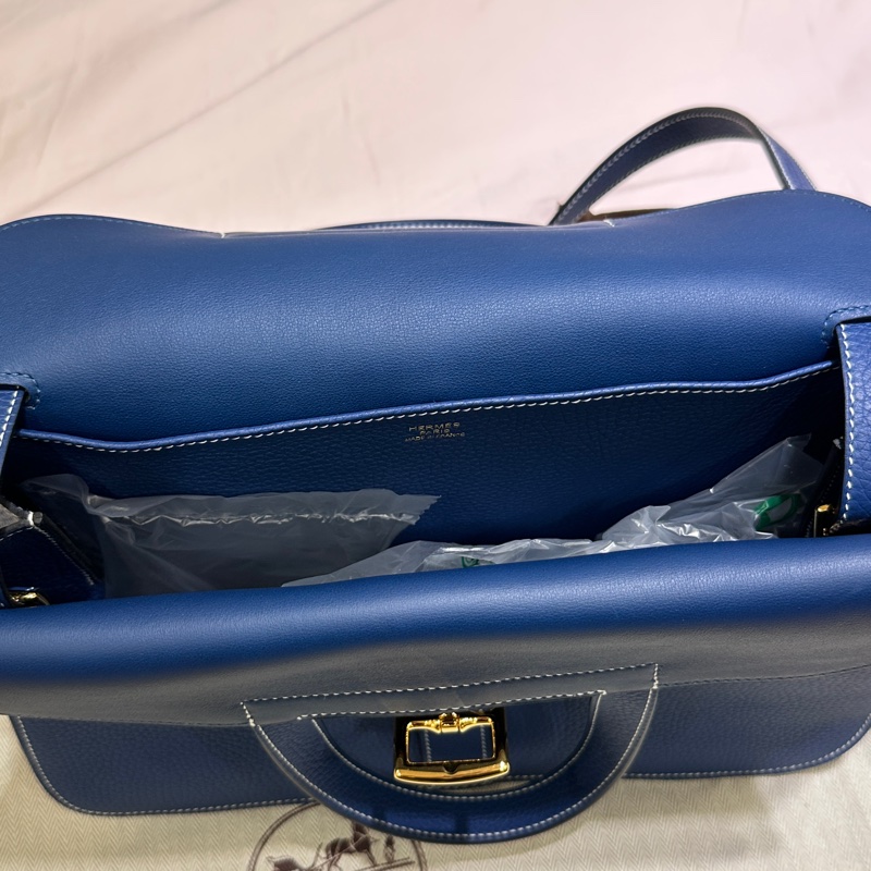 ꧁ Hermès🔹Halzan 31🔹藍꧂-12