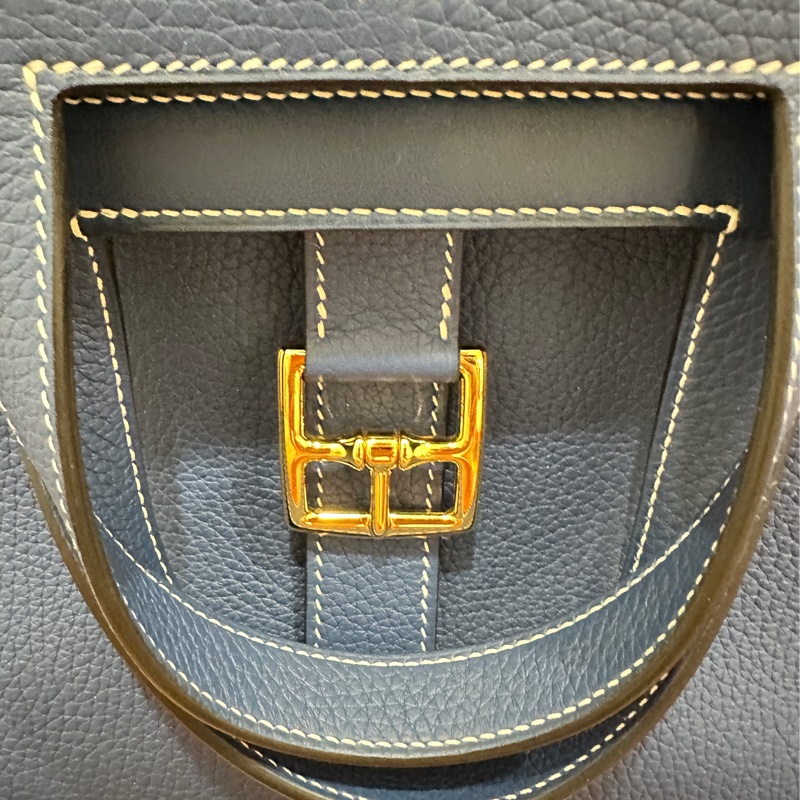 ꧁ Hermès🔹Halzan 31🔹藍꧂-13