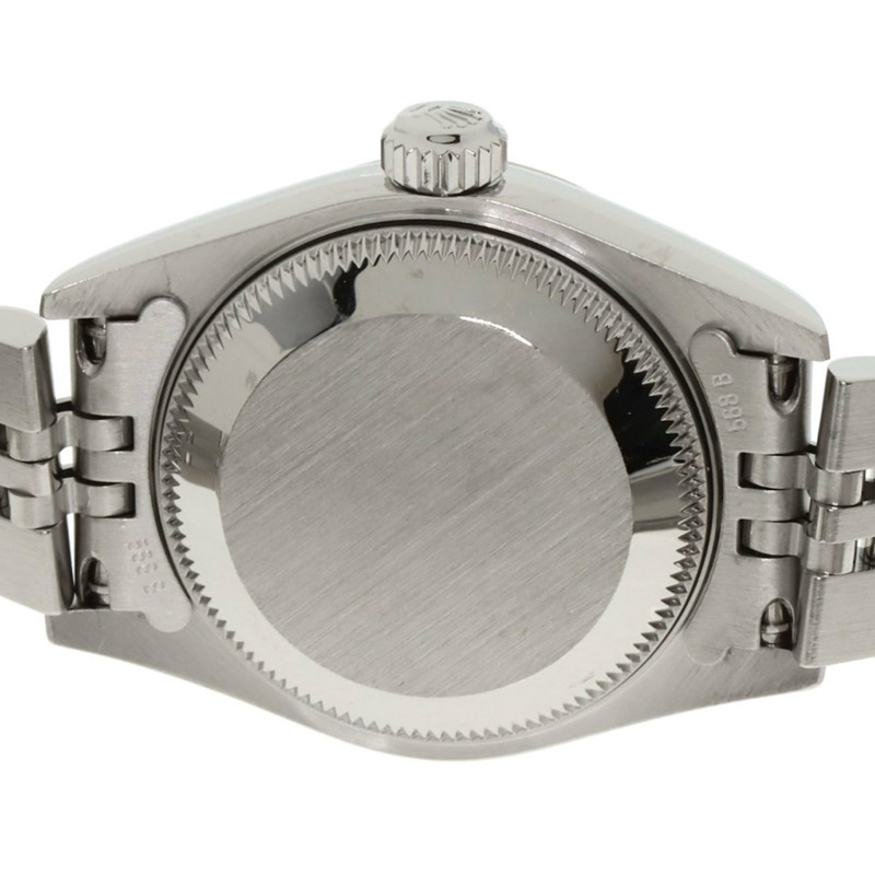 勞力士 79174G Datejust 10P 鑲鑽女錶，精鋼/18K 白金錶殼-6