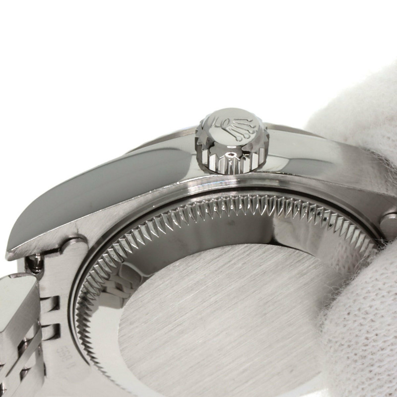 勞力士 79174G Datejust 10P 鑲鑽女錶，精鋼/18K 白金錶殼-11