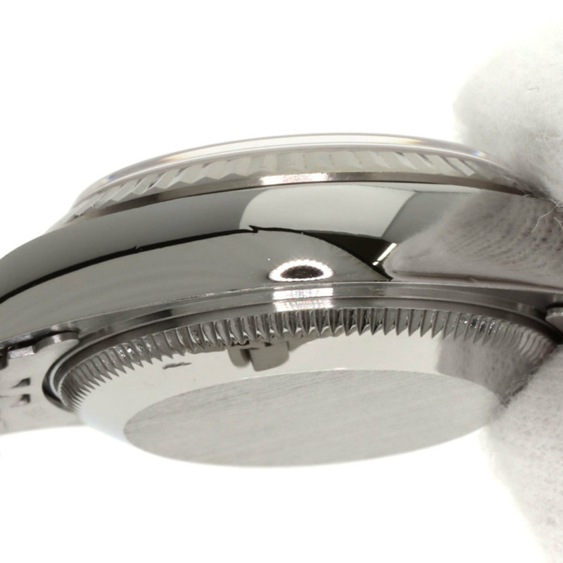 勞力士 79174G Datejust 10P 鑲鑽女錶，精鋼/18K 白金錶殼-12