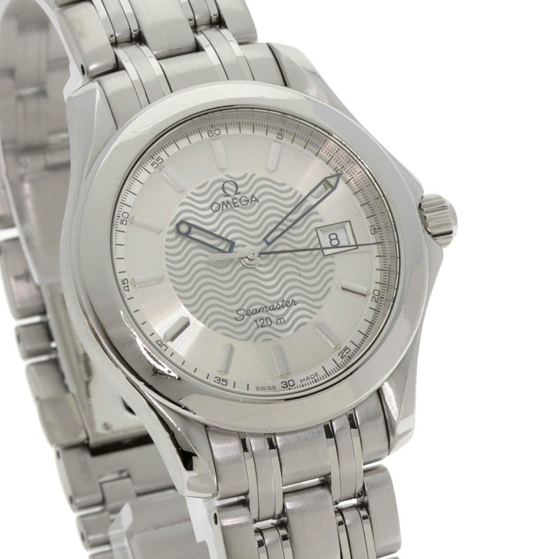 歐米茄 2511.31 海馬 120 日期顯示不鏽鋼男士腕錶-3