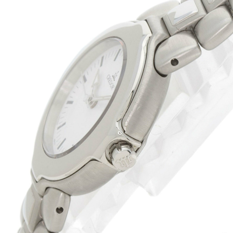 精工 GSAB003 4N71-0040 Credor Neptune 女士不鏽鋼腕錶-4