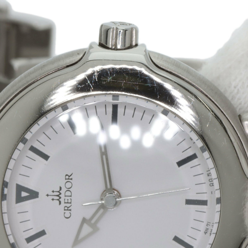 精工 GSAB003 4N71-0040 Credor Neptune 女士不鏽鋼腕錶-11