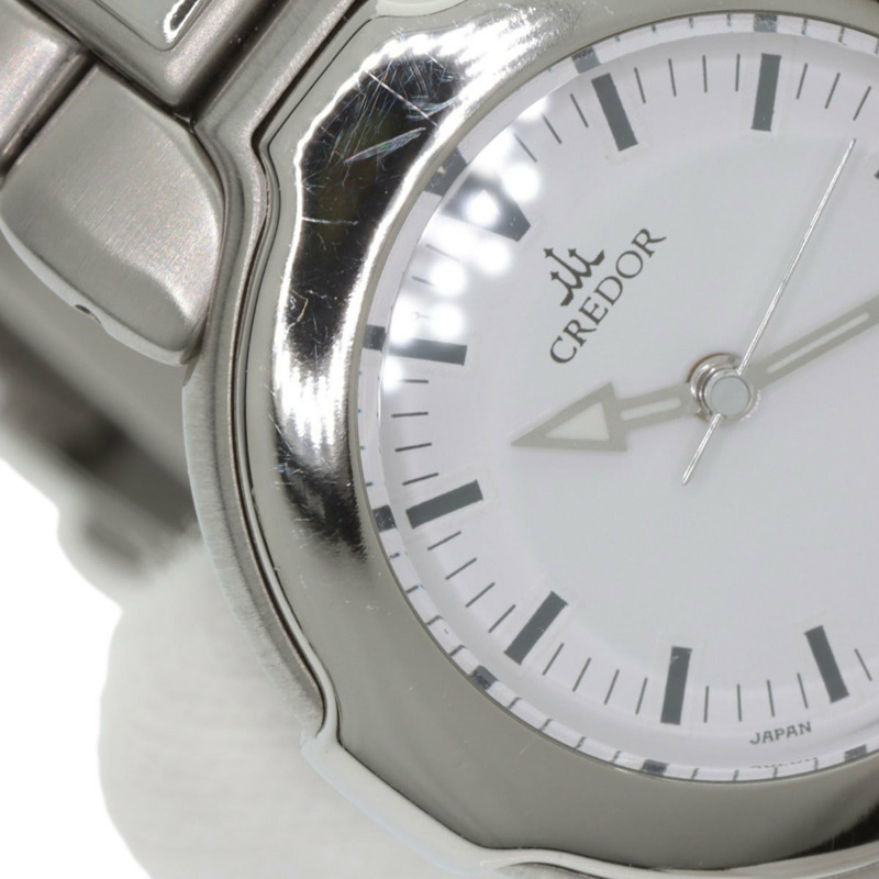 精工 GSAB003 4N71-0040 Credor Neptune 女士不鏽鋼腕錶-20