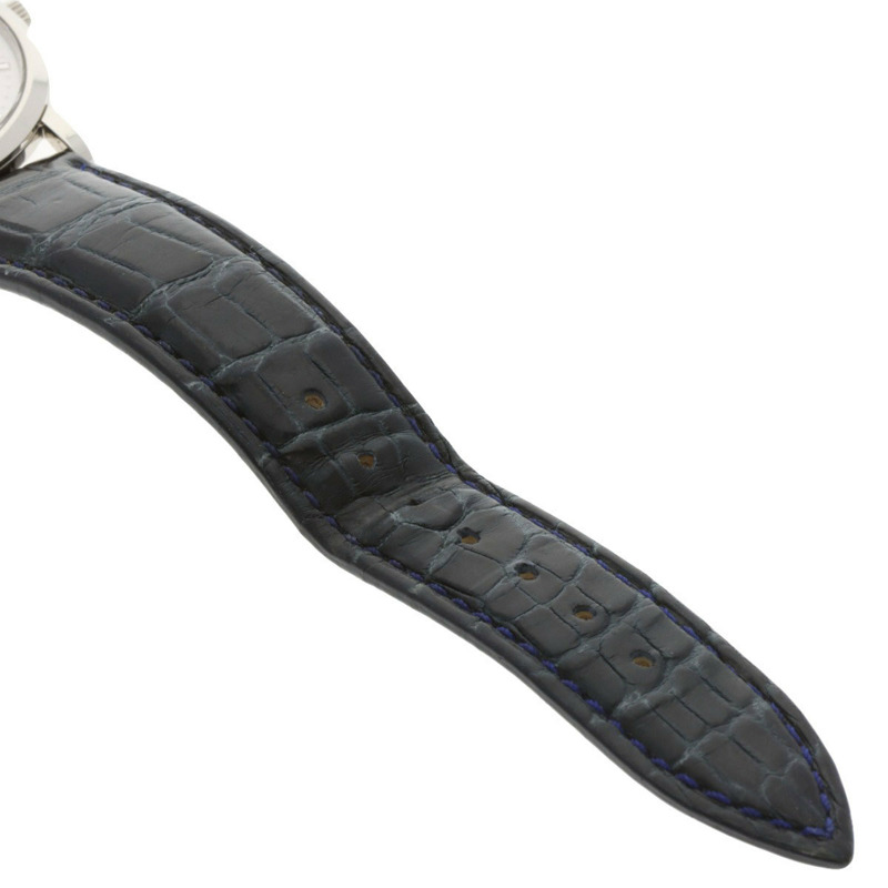 精工 GBAQ977 6870-00B0 Credor Signo UTD 男士腕錶，18K 白金錶殼搭配皮錶帶-8