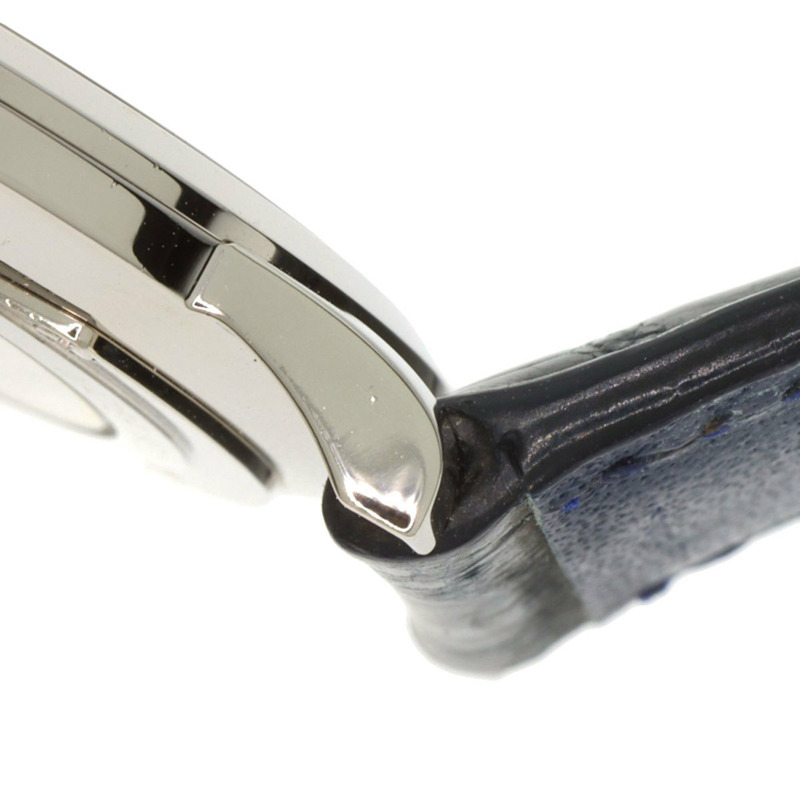 精工 GBAQ977 6870-00B0 Credor Signo UTD 男士腕錶，18K 白金錶殼搭配皮錶帶-14