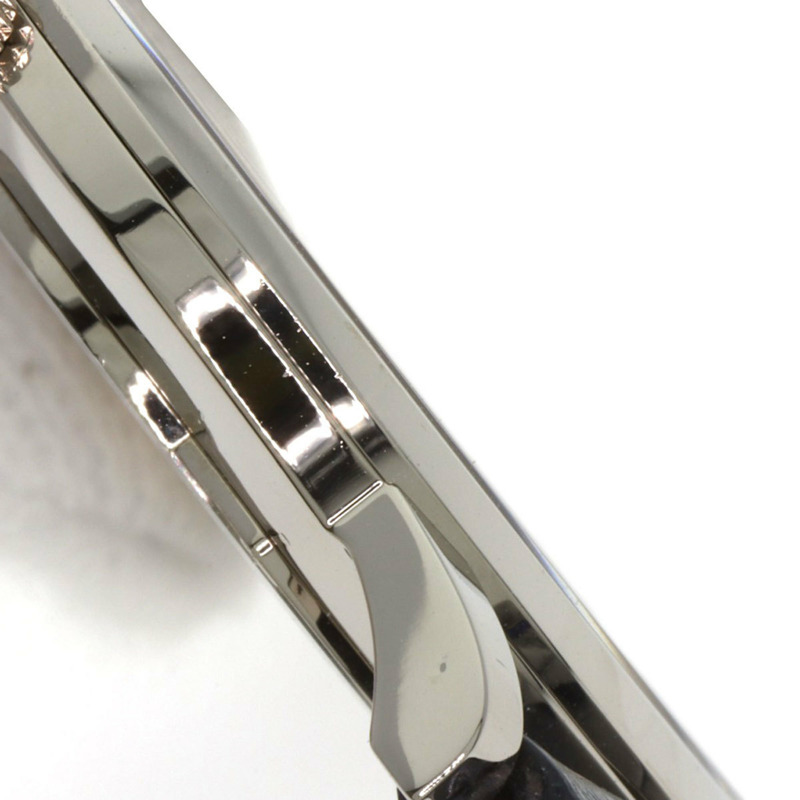 精工 GBAQ977 6870-00B0 Credor Signo UTD 男士腕錶，18K 白金錶殼搭配皮錶帶-15