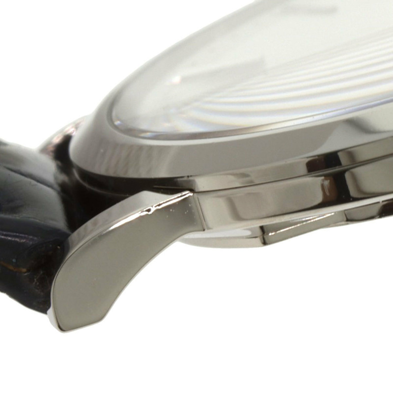 精工 GBAQ977 6870-00B0 Credor Signo UTD 男士腕錶，18K 白金錶殼搭配皮錶帶-17