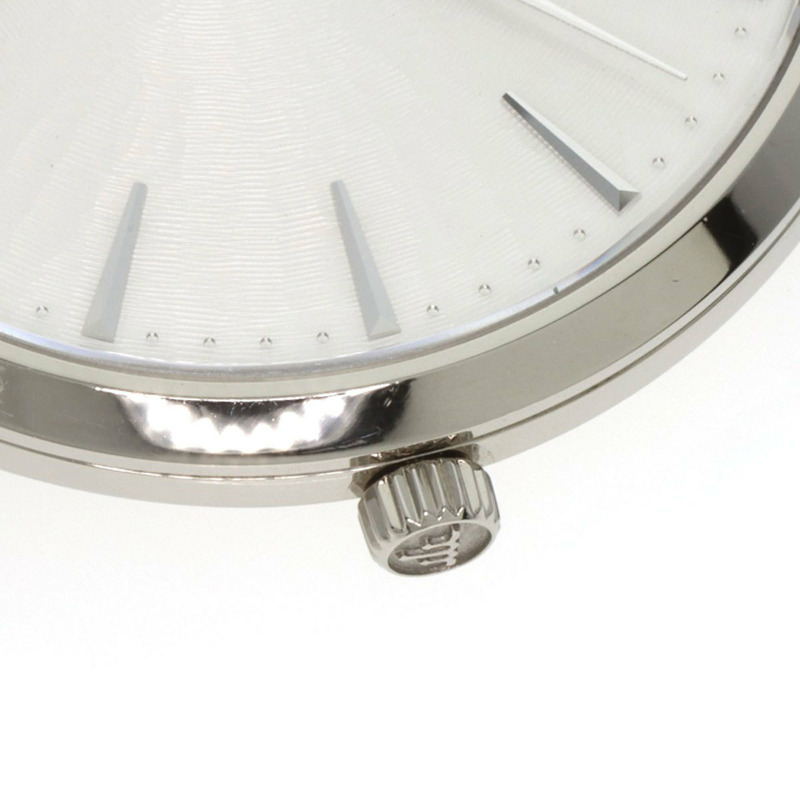 精工 GBAQ977 6870-00B0 Credor Signo UTD 男士腕錶，18K 白金錶殼搭配皮錶帶-22