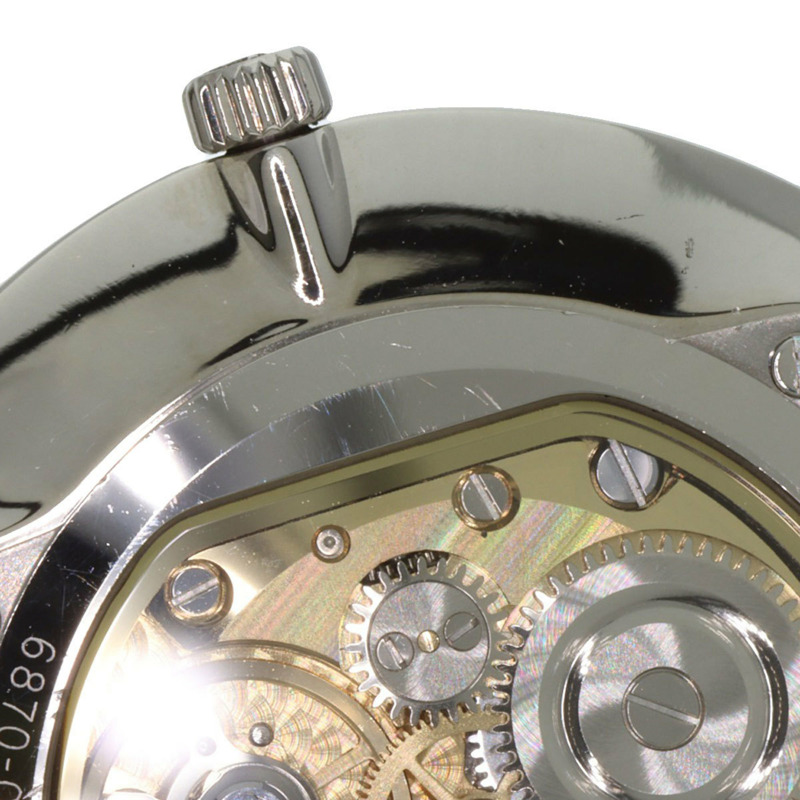 精工 GBAQ977 6870-00B0 Credor Signo UTD 男士腕錶，18K 白金錶殼搭配皮錶帶-28