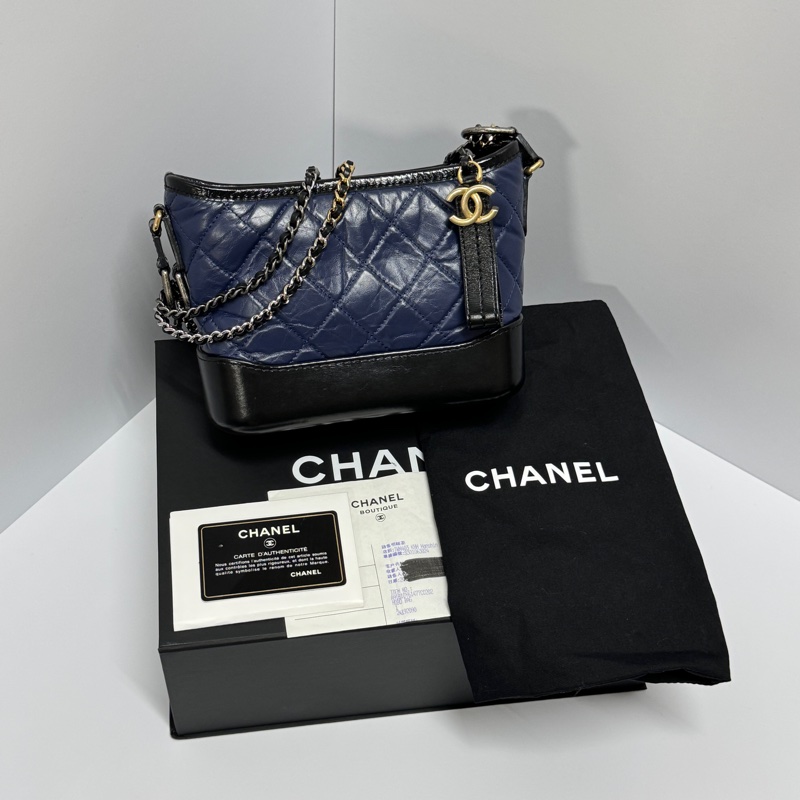 （極新💕全配） Chanel Gabrielle 小號流浪包 專櫃24萬多！-0