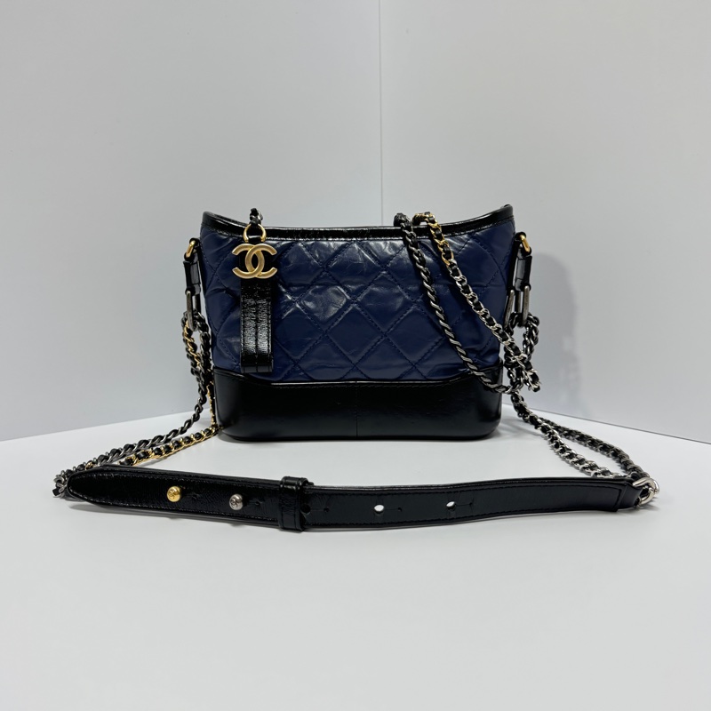 （極新💕全配） Chanel Gabrielle 小號流浪包 專櫃24萬多！-4