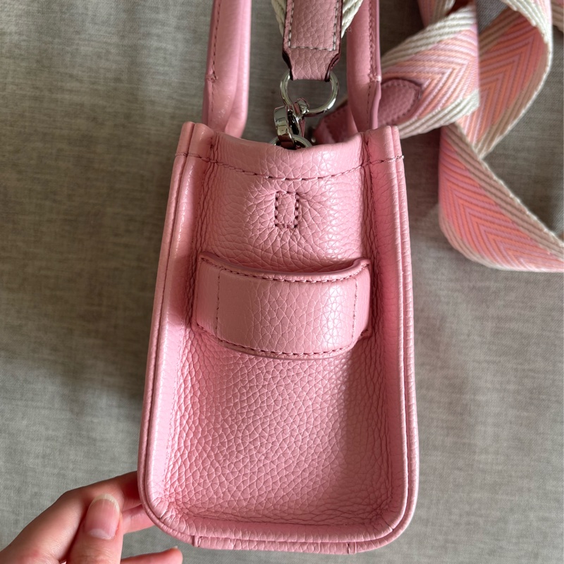 marc jacobs the tote bag pink crossbag 粉色托特包-3