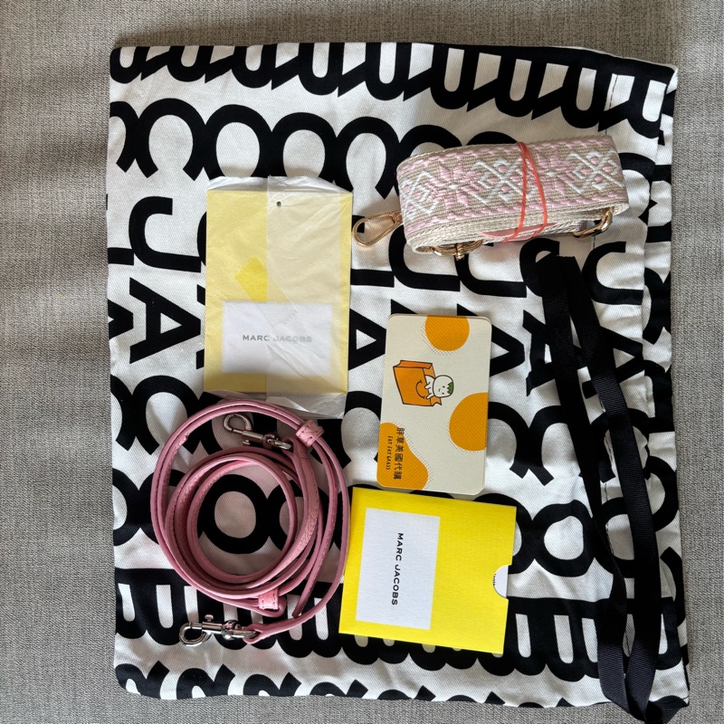 marc jacobs the tote bag pink crossbag 粉色托特包-4