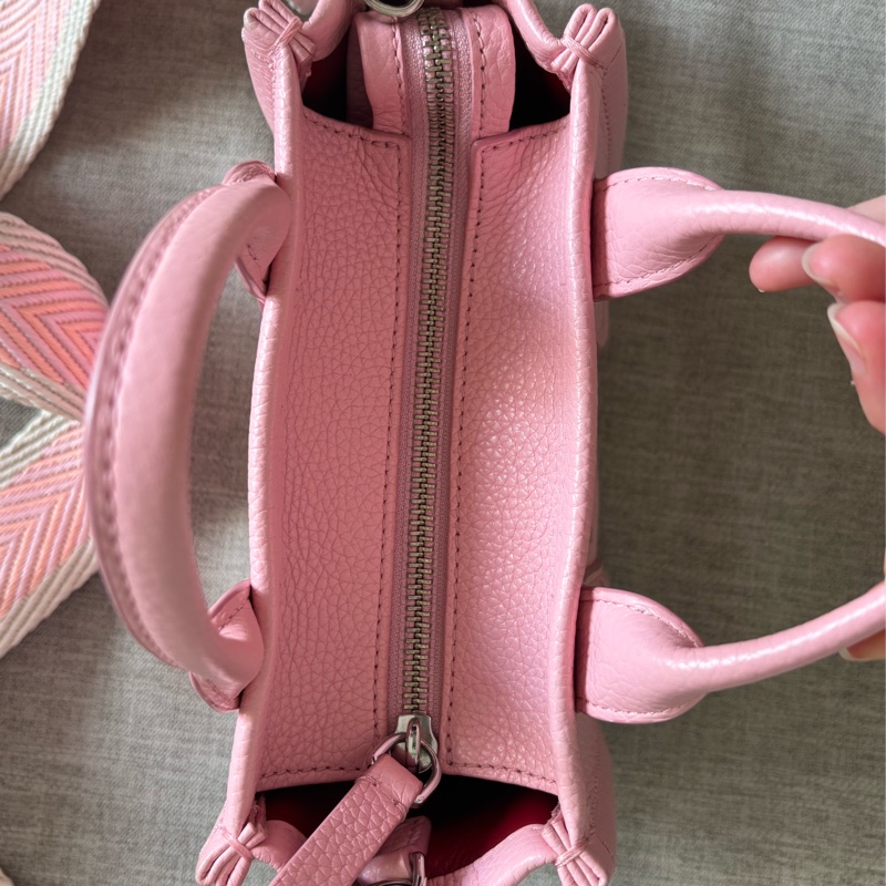 marc jacobs the tote bag pink crossbag 粉色托特包-6