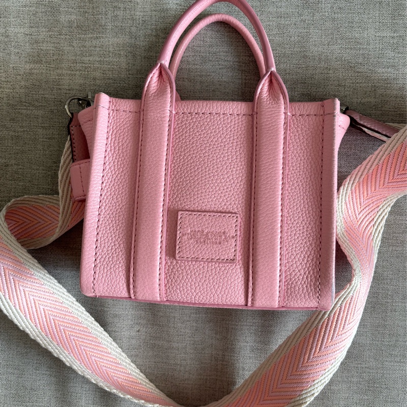marc jacobs the tote bag pink crossbag 粉色托特包-9