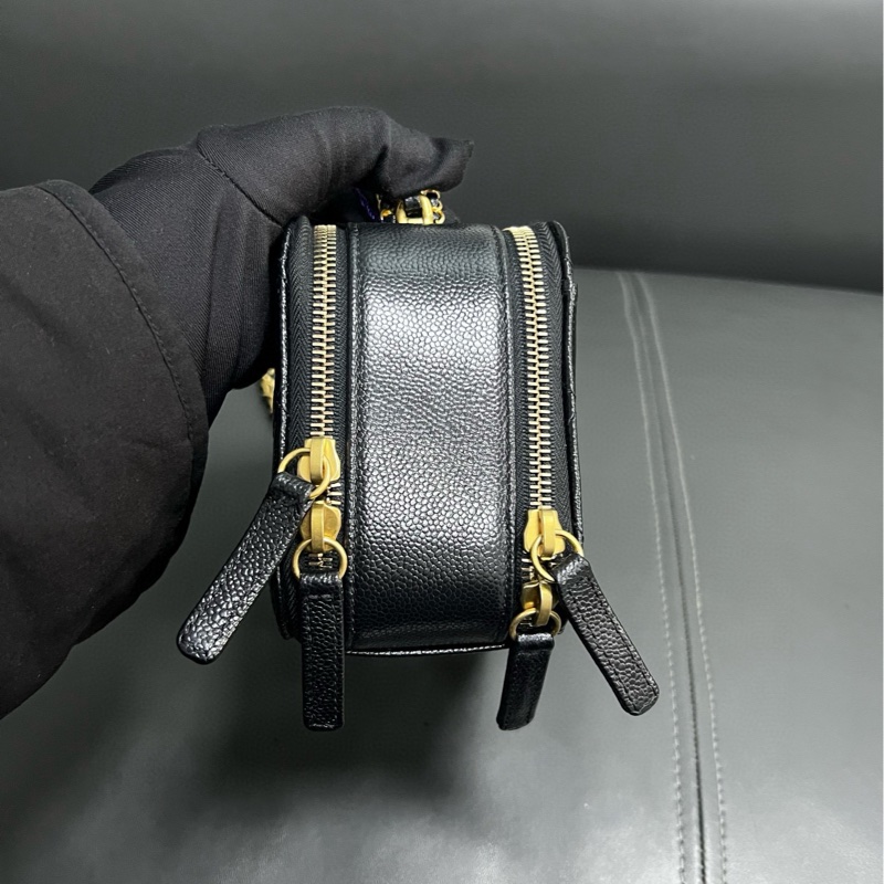 Chanel 22S top handle mini vanity case-4