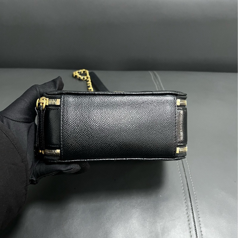 Chanel 22S top handle mini vanity case-5