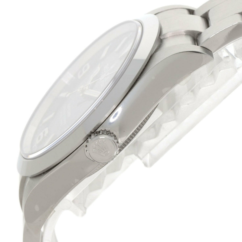 勞力士探險家型1後期款214270不鏽鋼男士腕錶-4