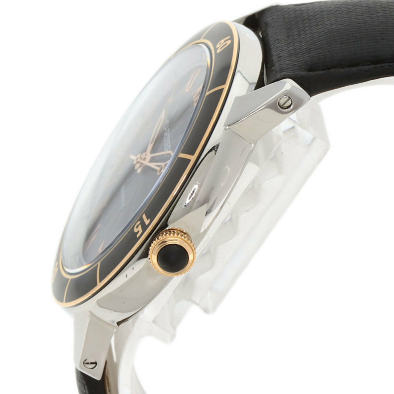 卡地亞 W2RN0005 Ronde Croisière de 男士腕錶，精鋼錶殼搭配皮革錶帶-4