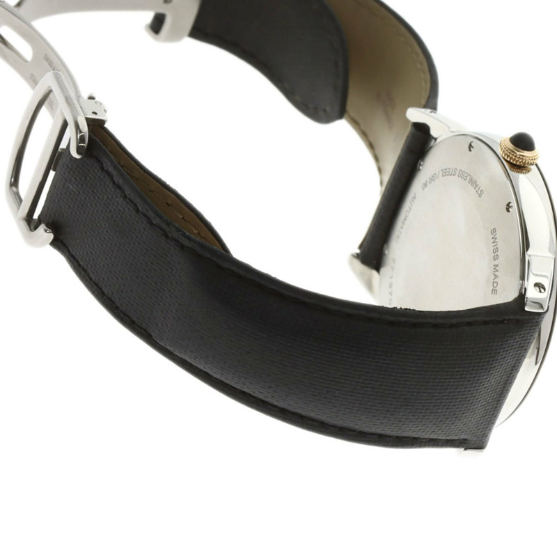 卡地亞 W2RN0005 Ronde Croisière de 男士腕錶，精鋼錶殼搭配皮革錶帶-10