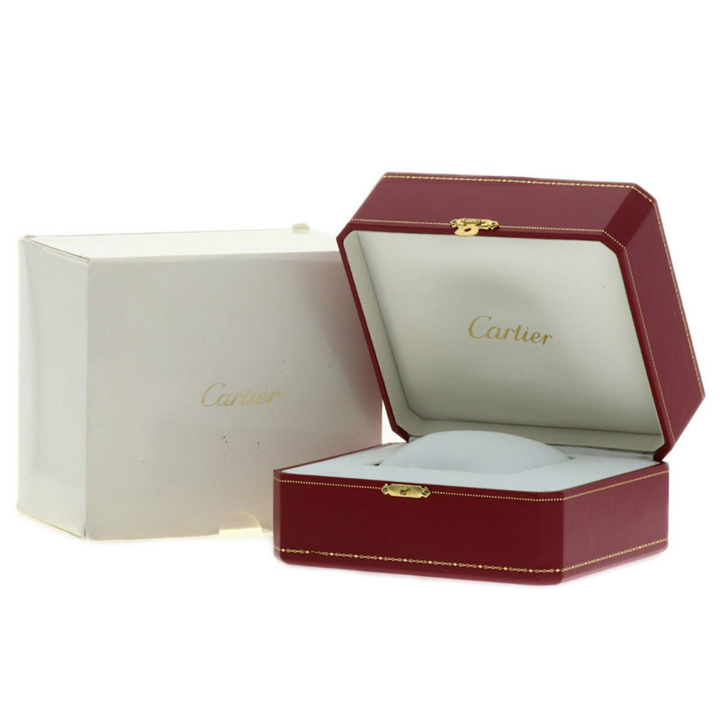 卡地亞 W2RN0005 Ronde Croisière de 男士腕錶，精鋼錶殼搭配皮革錶帶-32