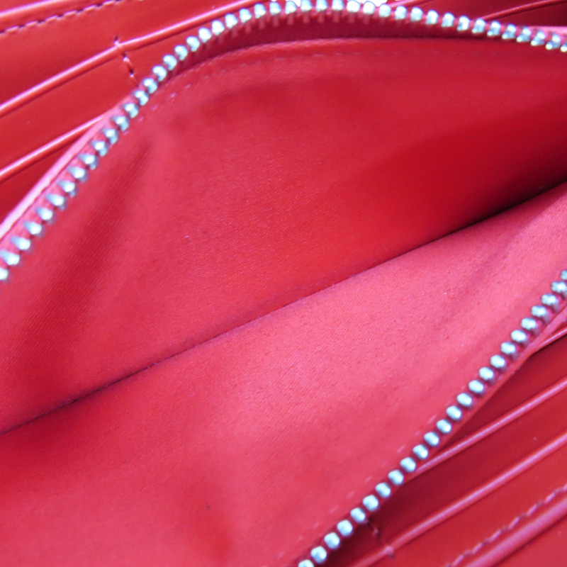 藍色 單寧布 鉚釘 拉鍊長夾【Christian Louboutin】 3245238-5