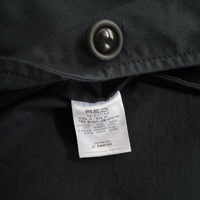 Red Valentino 經典棉質西裝外套|深藍色|二手良好-4