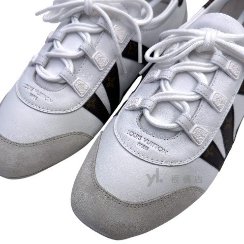 LV鞋子 Sneakerina白色芭蕾舞鞋球鞋1AHNC6-5