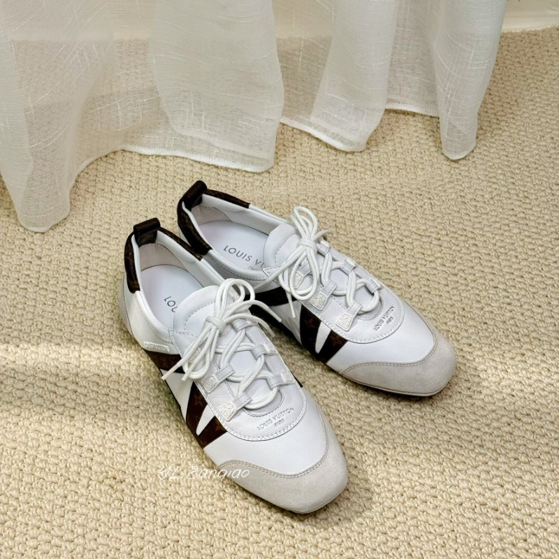 LV Sneakerina白色芭蕾舞鞋球鞋1AHNC6-0