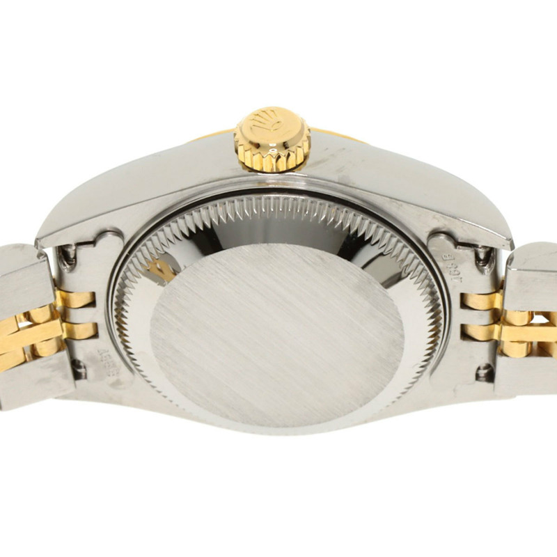 勞力士 79173G Datejust 10P 鑲鑽腕錶,不鏽鋼 SSx18KYG,18KYG,女款-6