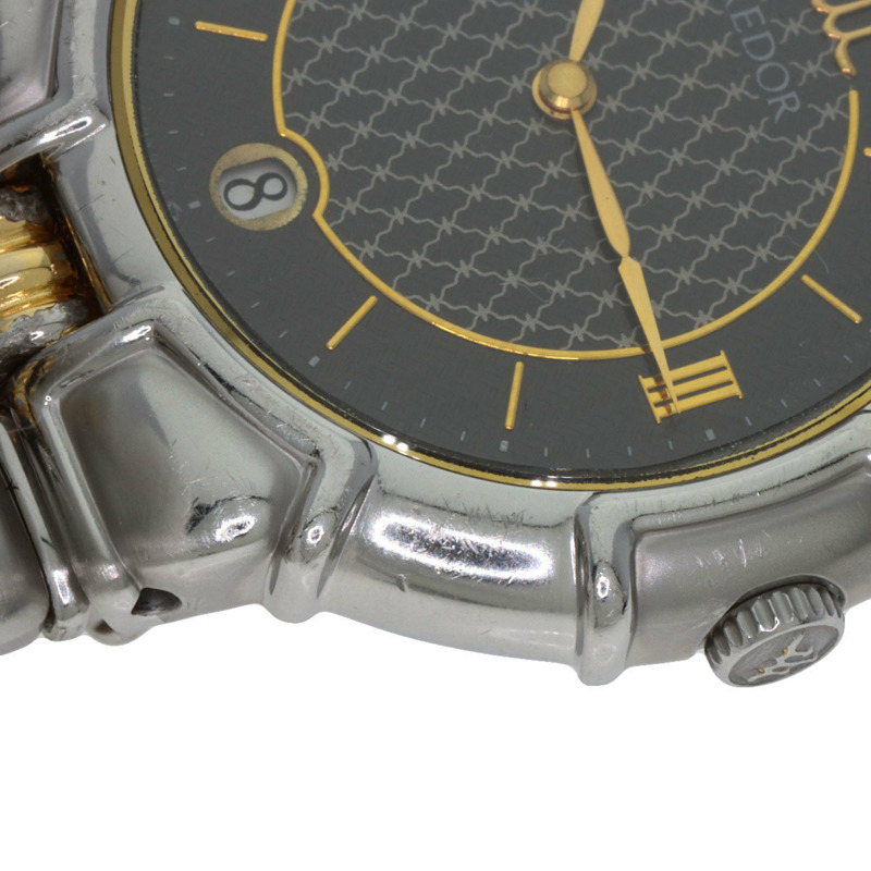 精工 9579-6000 Credor Entrata 不鏽鋼腕錶，SSxGP，男士-16