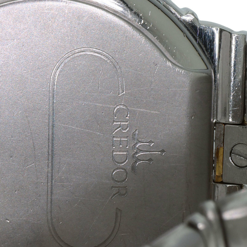 精工 9579-6000 Credor Entrata 不鏽鋼腕錶，SSxGP，男士-23