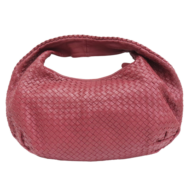 磚紅色 羊皮編織 肩背包【BOTTEGA VENETA BV 寶緹嘉】-1