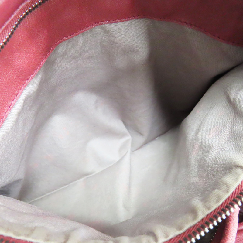 磚紅色 羊皮編織 肩背包【BOTTEGA VENETA BV 寶緹嘉】-5