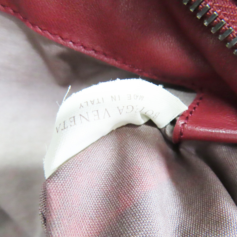 磚紅色 羊皮編織 肩背包【BOTTEGA VENETA BV 寶緹嘉】-7