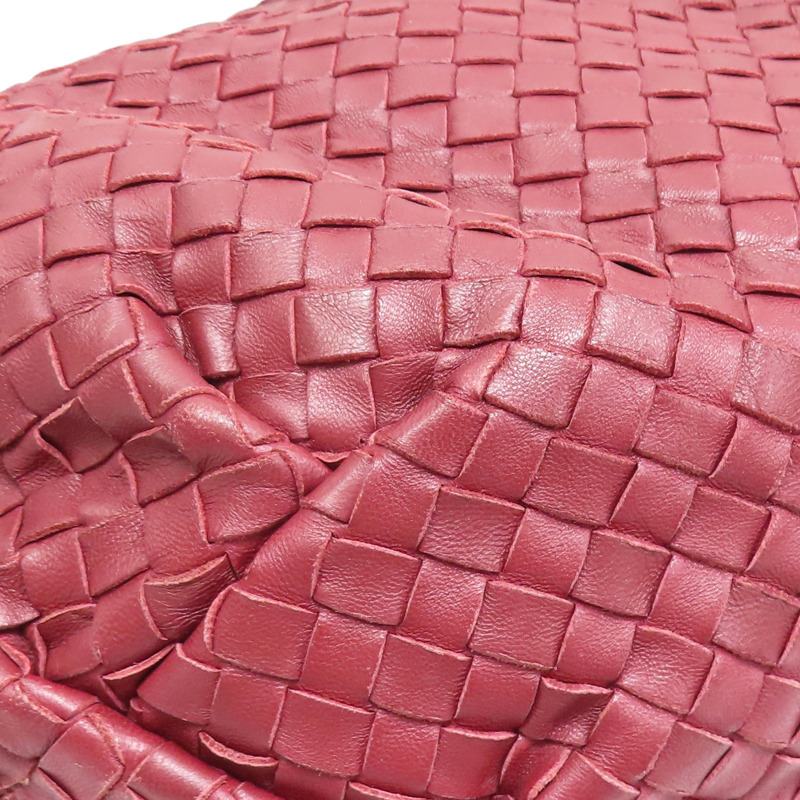 磚紅色 羊皮編織 肩背包【BOTTEGA VENETA BV 寶緹嘉】-10