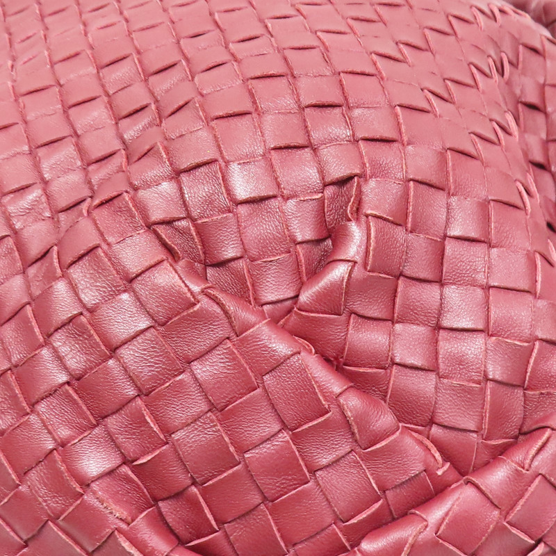 磚紅色 羊皮編織 肩背包【BOTTEGA VENETA BV 寶緹嘉】-11