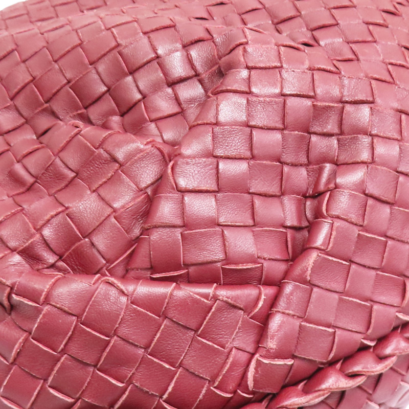 磚紅色 羊皮編織 肩背包【BOTTEGA VENETA BV 寶緹嘉】-12