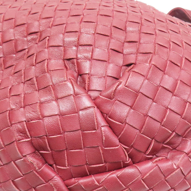 磚紅色 羊皮編織 肩背包【BOTTEGA VENETA BV 寶緹嘉】-13
