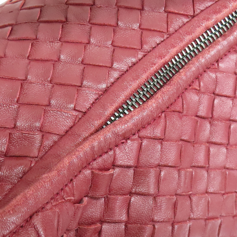 磚紅色 羊皮編織 肩背包【BOTTEGA VENETA BV 寶緹嘉】-15