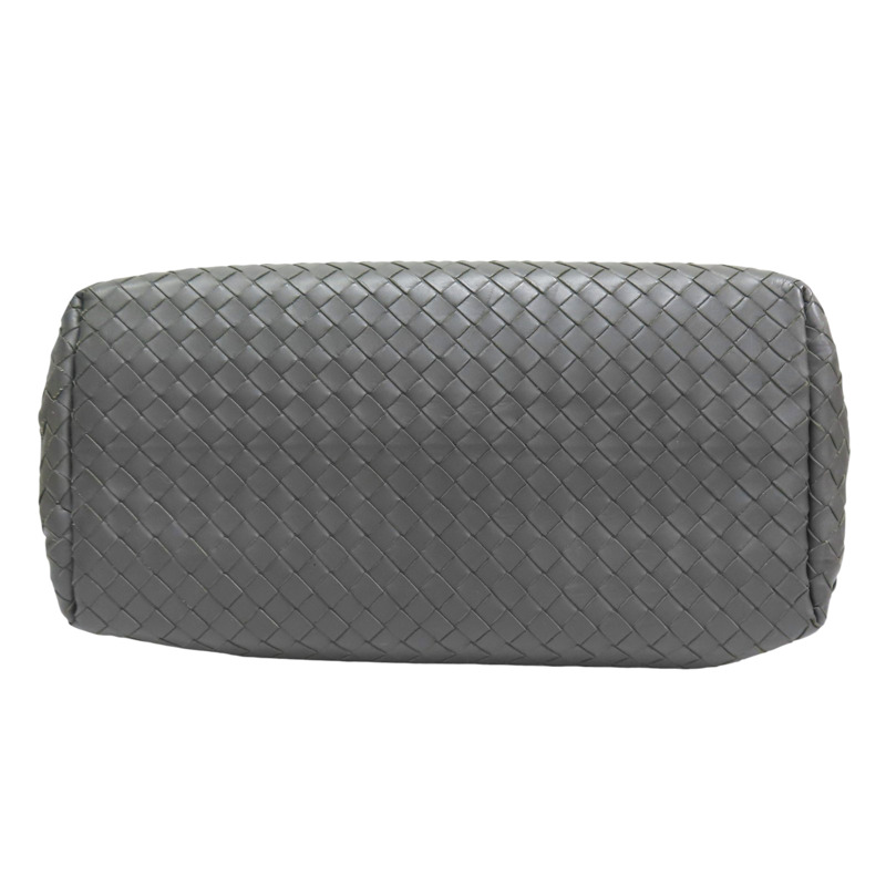 灰色 羊皮編織 Roma small 兩用包【BOTTEGA VENETA BV 寶緹嘉】-3