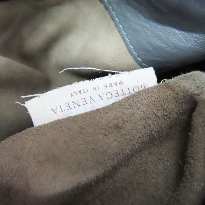 灰色 羊皮編織 Roma small 兩用包【BOTTEGA VENETA BV 寶緹嘉】-8