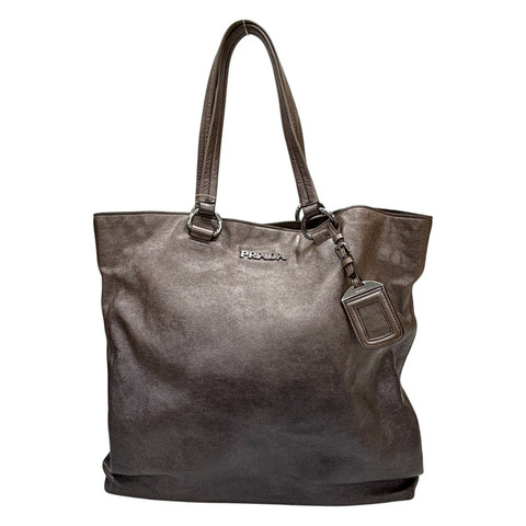 淡金色 牛皮 肩背包 【PRADA 普拉達】 BR4059