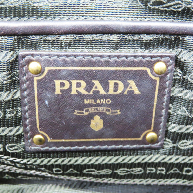 棕色 尼龍帆布 兩用包【PRADA 普拉達】 BN2207-6