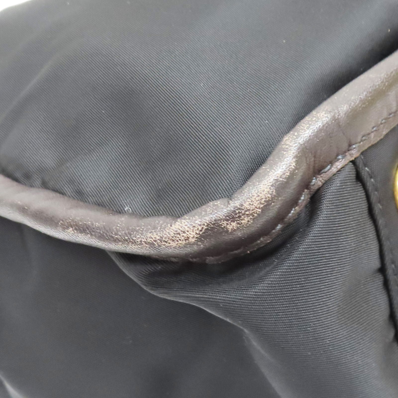 棕色 尼龍帆布 兩用包【PRADA 普拉達】 BN2207-9